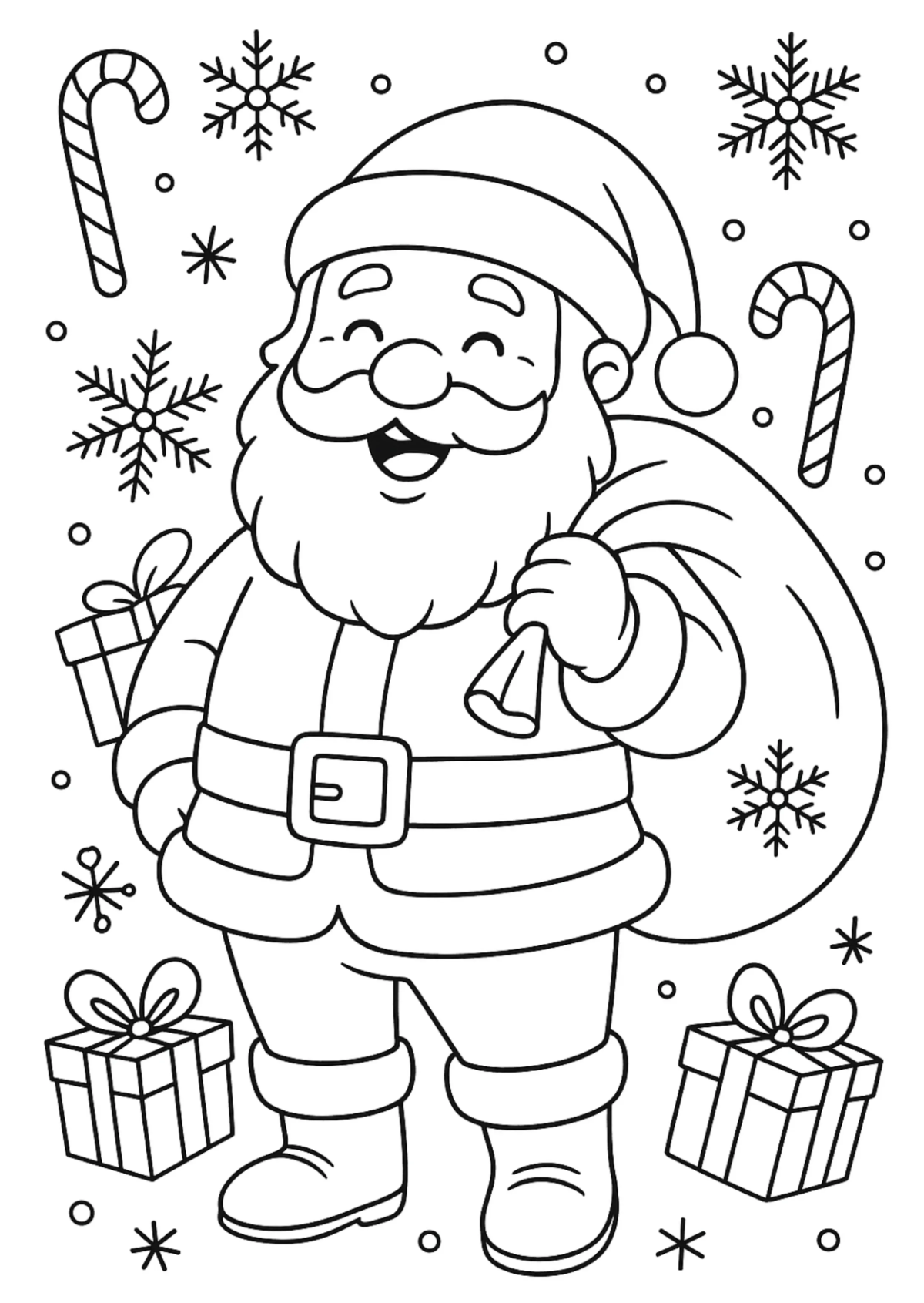 Free Simple Christmas Tree Drawing Template to Edit Online