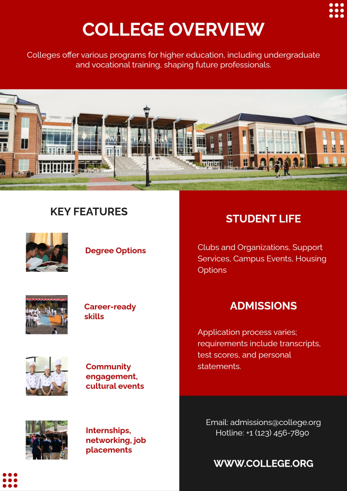 Free College Fact Sheet Template to Edit Online Free College Fact Sheet Template to Edit Online