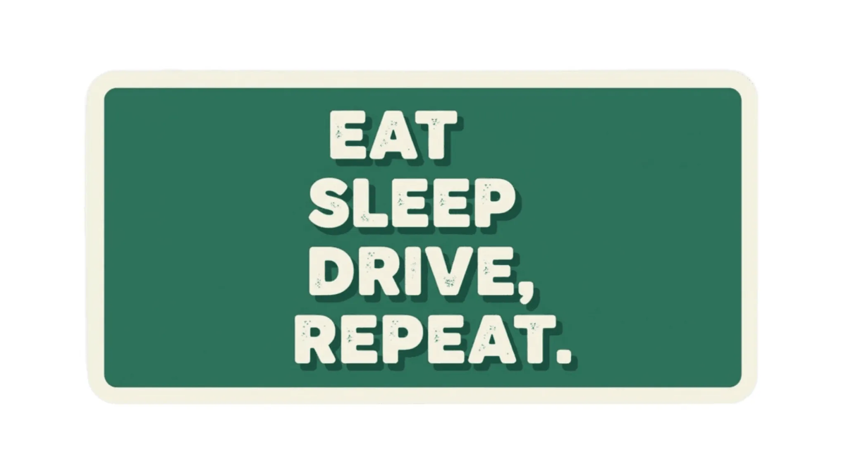 Free Eat Sleep Drive Repeat Bumper Sticker to Edit Online