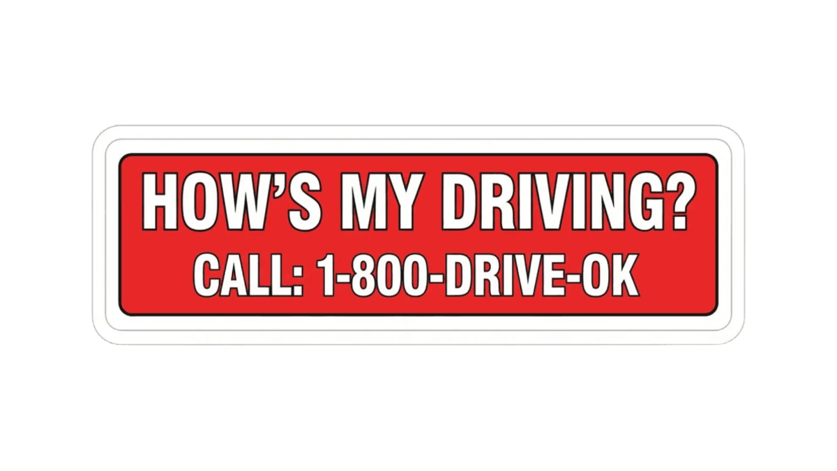 Free How’s my driving? Bumper Sticker to Edit Online