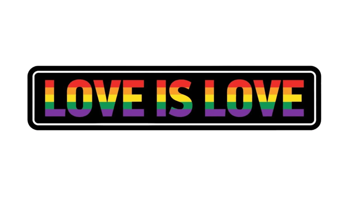 Free Love is love Bumper Sticker to Edit Online