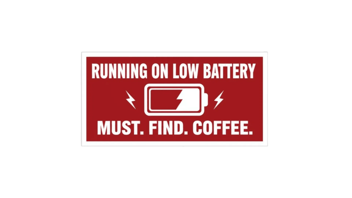 Free Running on low battery. Bumper Sticker to Edit Online