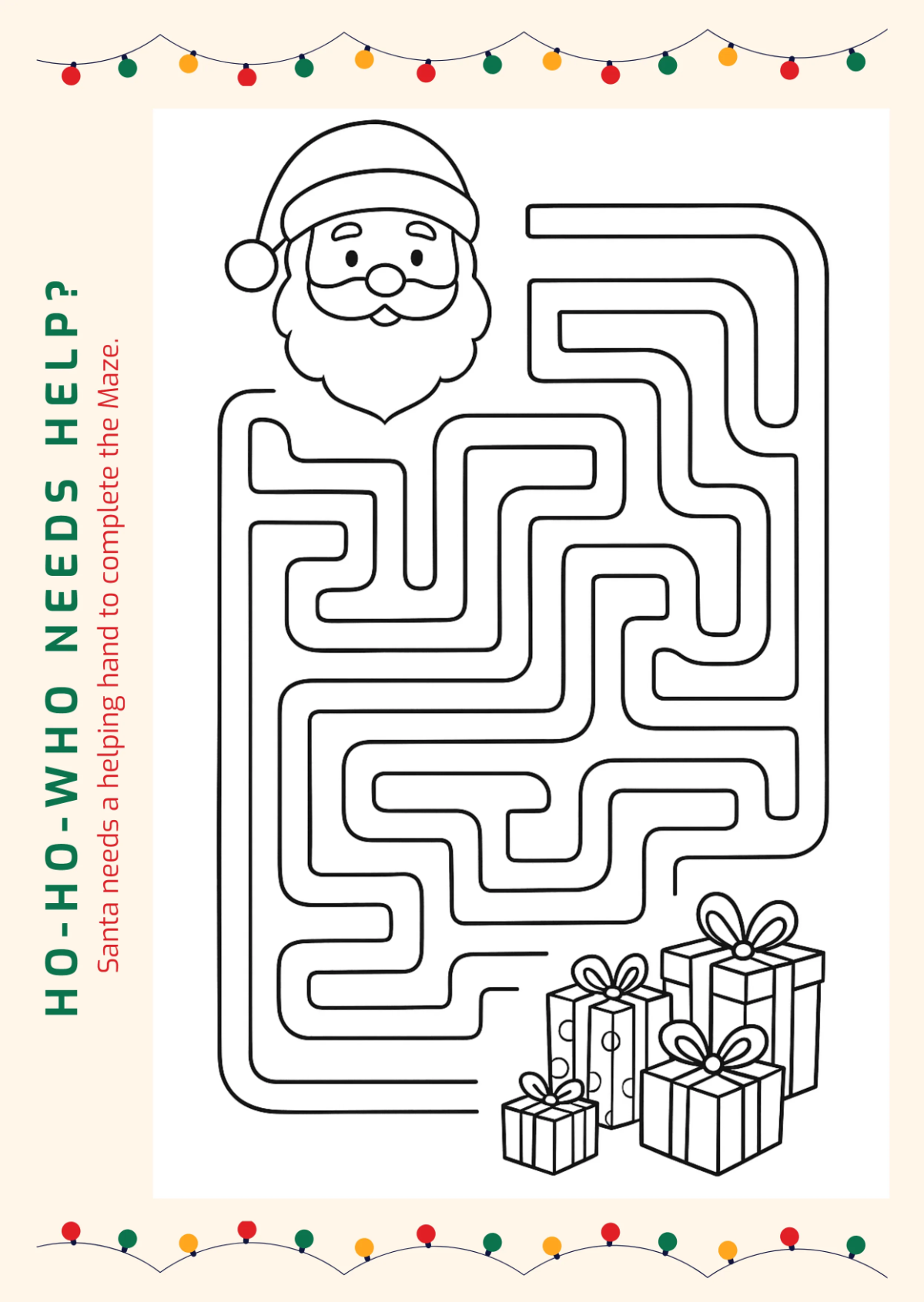 Free 4th Grade Christmas Worksheet Template to Edit Online