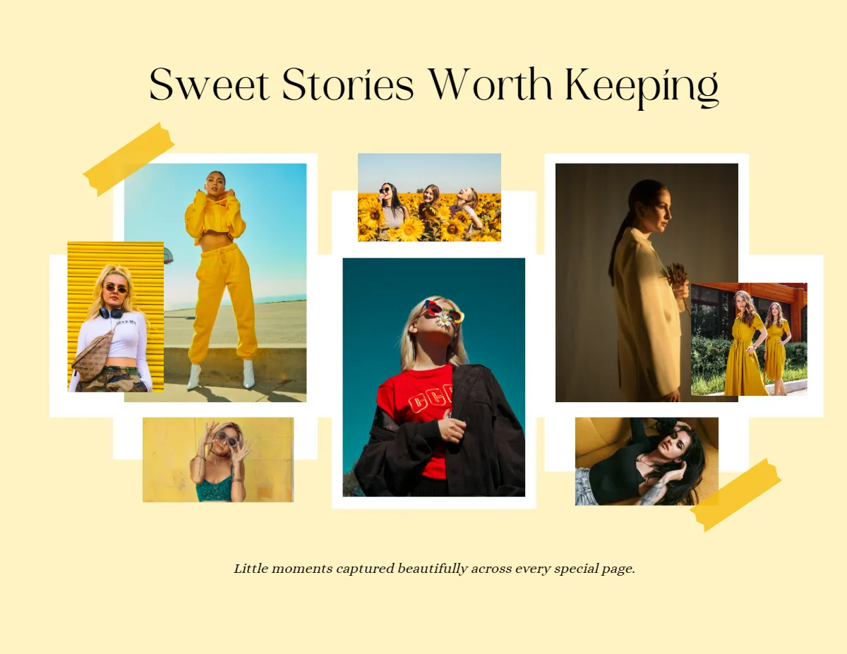 Free Girls Scrapbook Template to Edit Online Free Girls Scrapbook Template to Edit Online