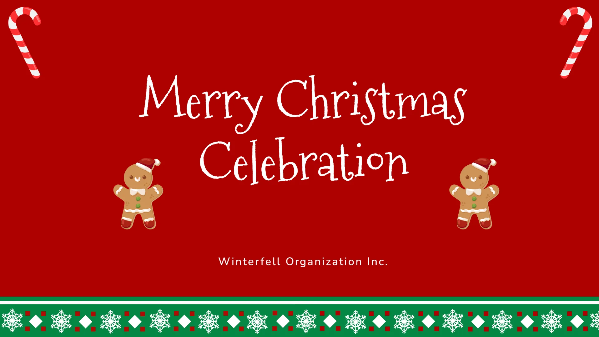 Free Red Christmas Presentation Template to Edit Online Free Red Christmas Presentation Template to Edit Online