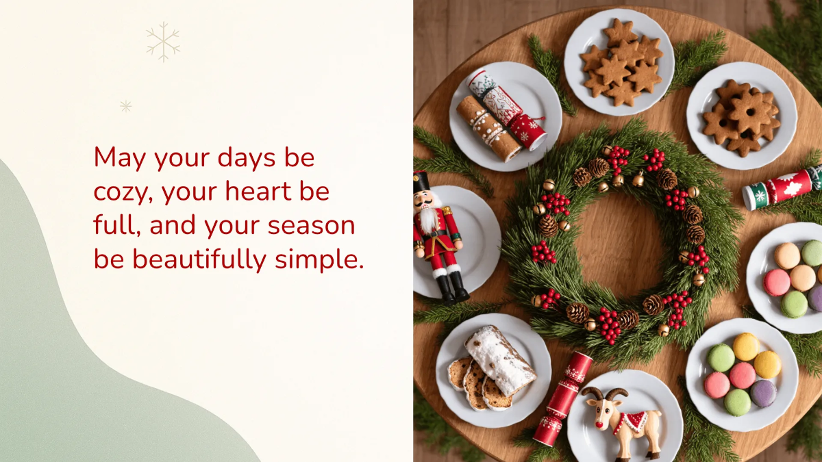 Free Aesthetic Christmas Presentation Template to Edit Online