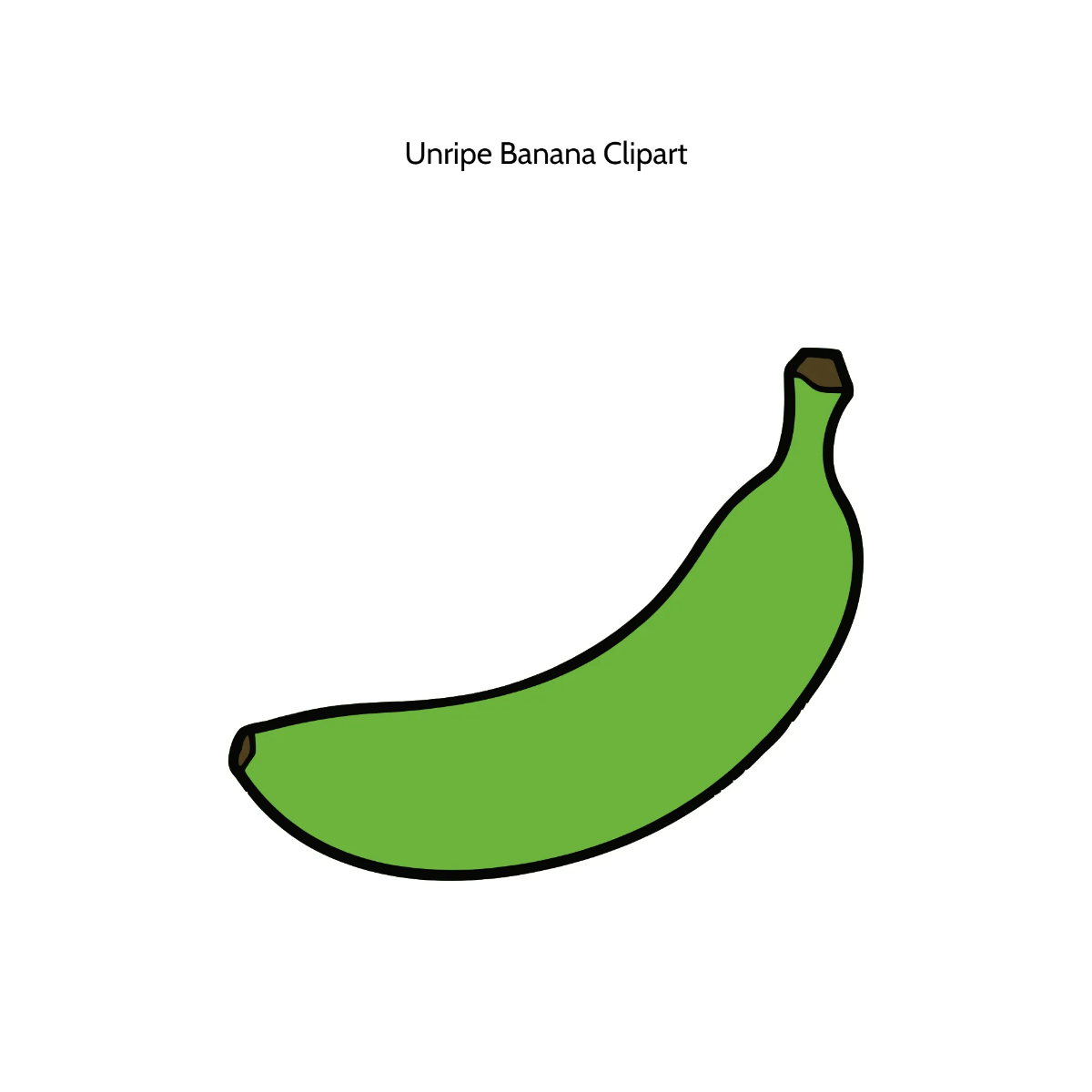 Free Unripe Banana Clipart Template to Edit Online Free Unripe Banana Clipart Template to Edit Online