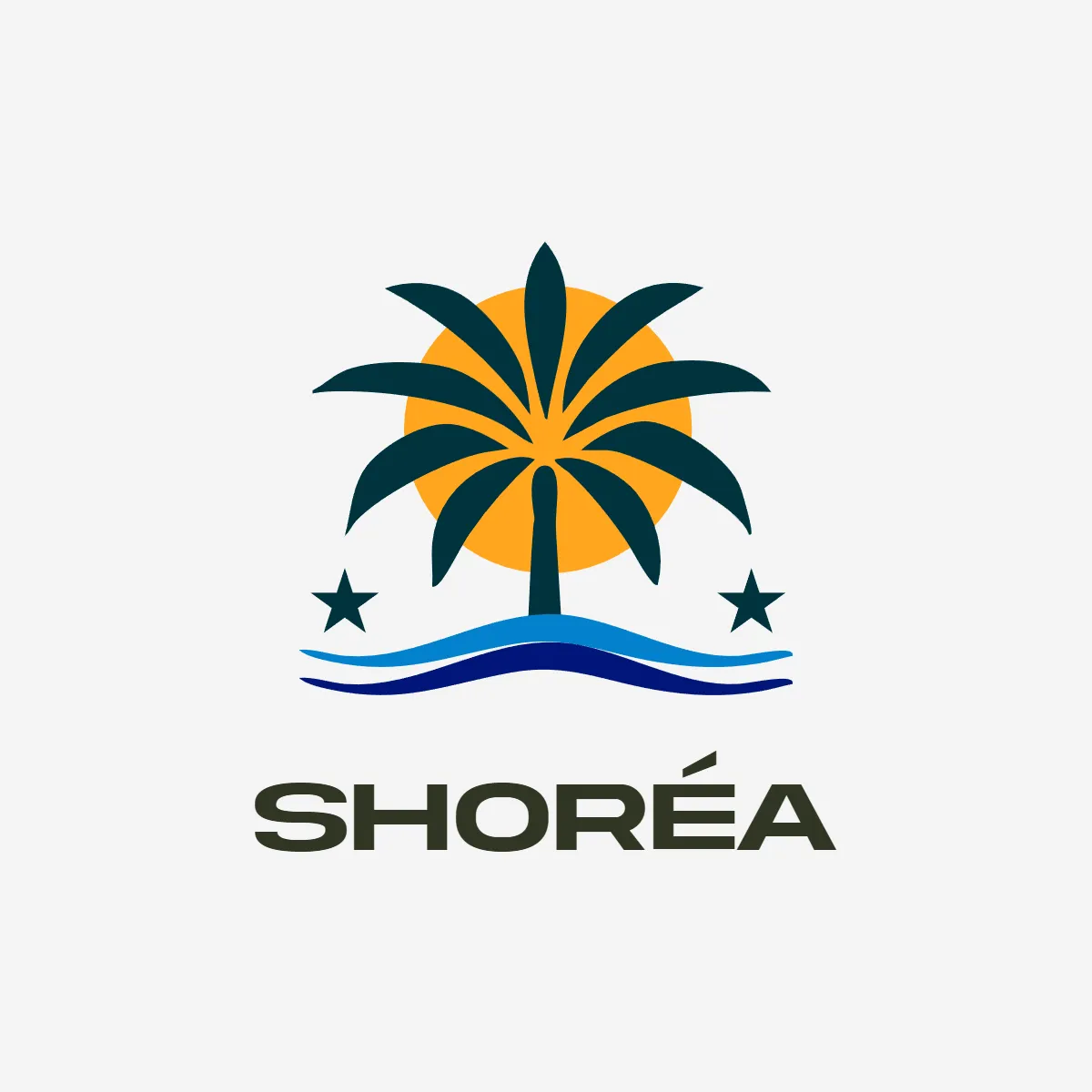 Free Beach Resort Logo Template to Edit Online