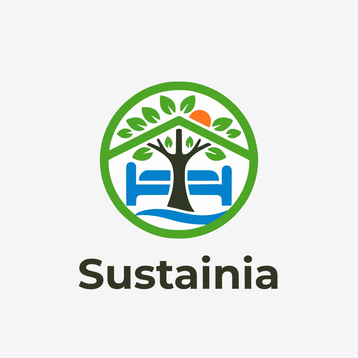 Free Green Hotel Logo Template to Edit Online