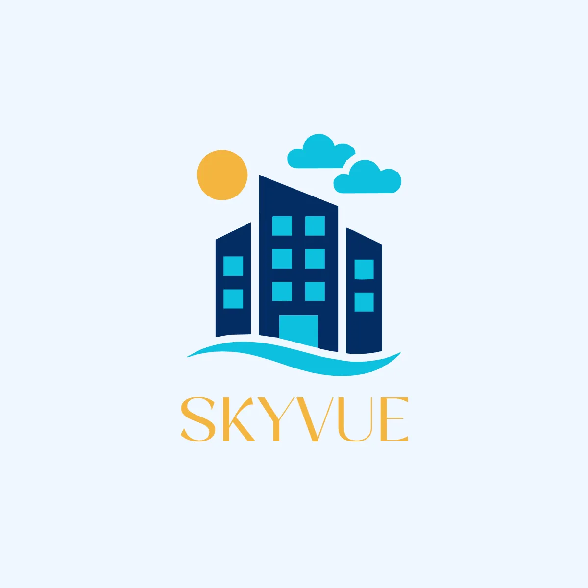 Free Skyview Hotel Logo Template to Edit Online