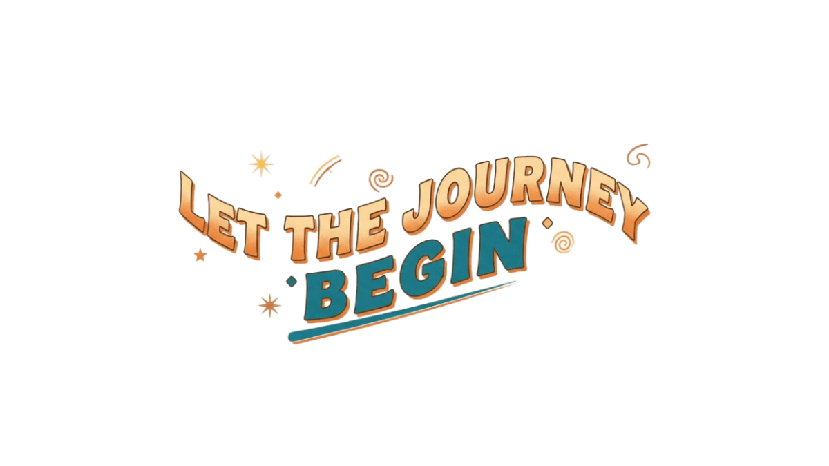 Free Let the Journey Begin Bumper Sticker to Edit Online
