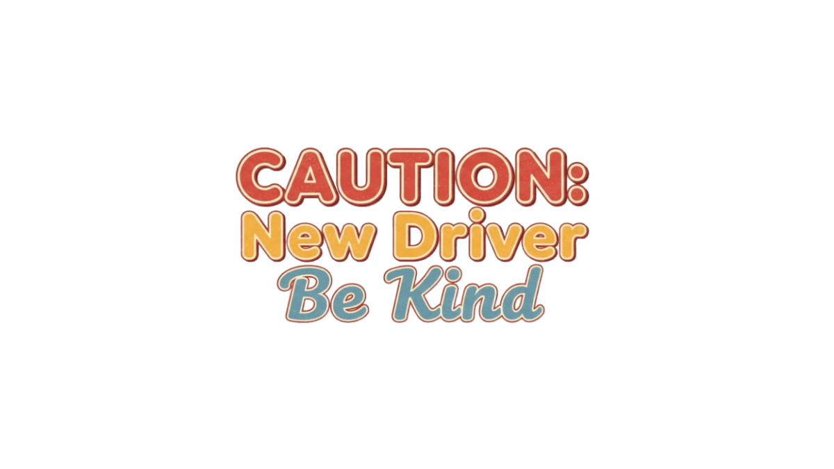 Free CAUTION: New Driver, Be Kind Bumper Sticker Template to Edit Online