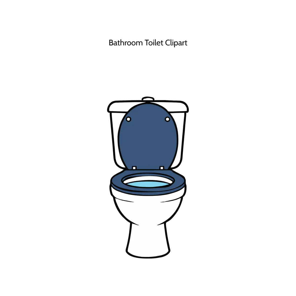 Bathroom Toilet Clipart