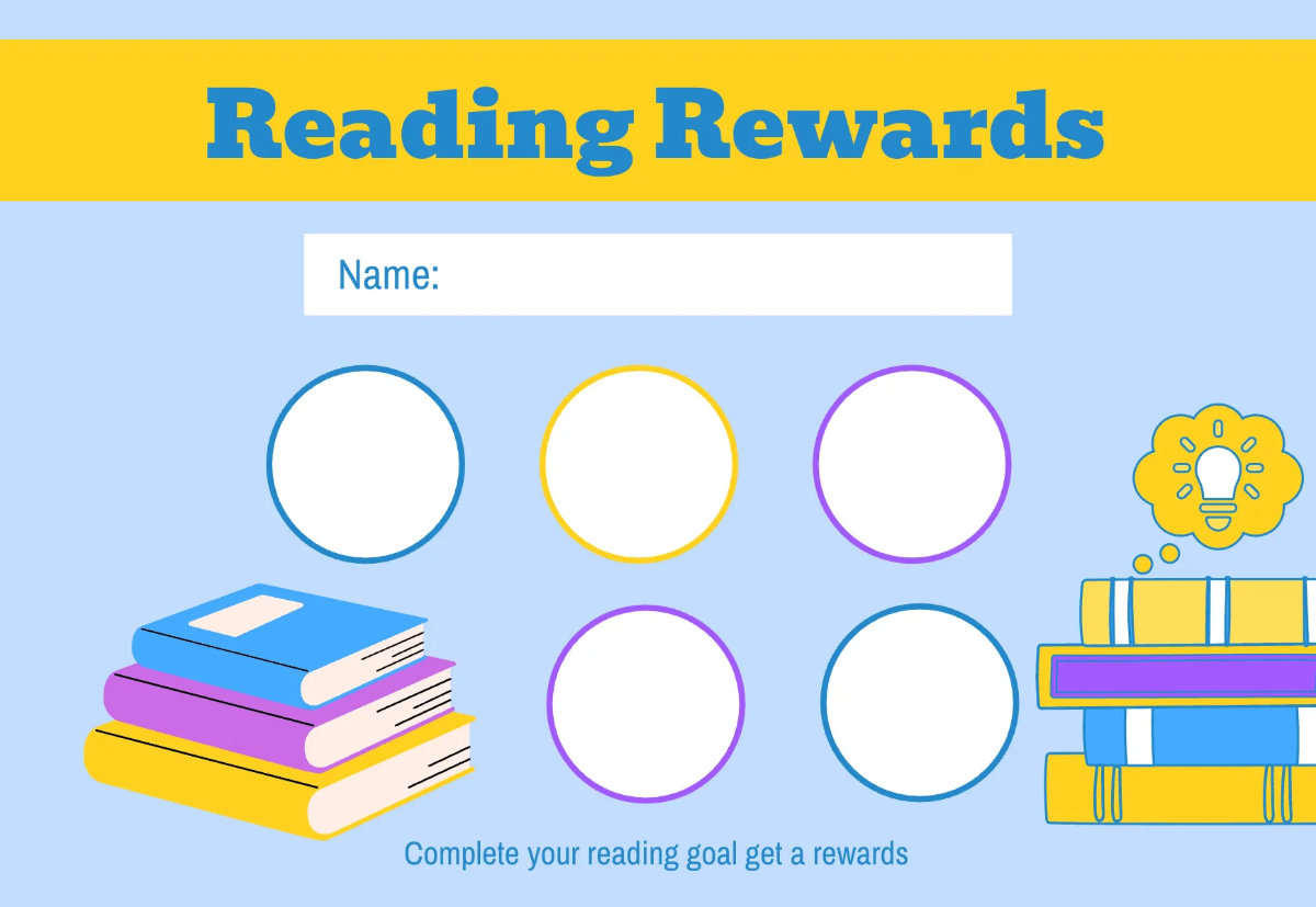 Book Discount Punch Card Template