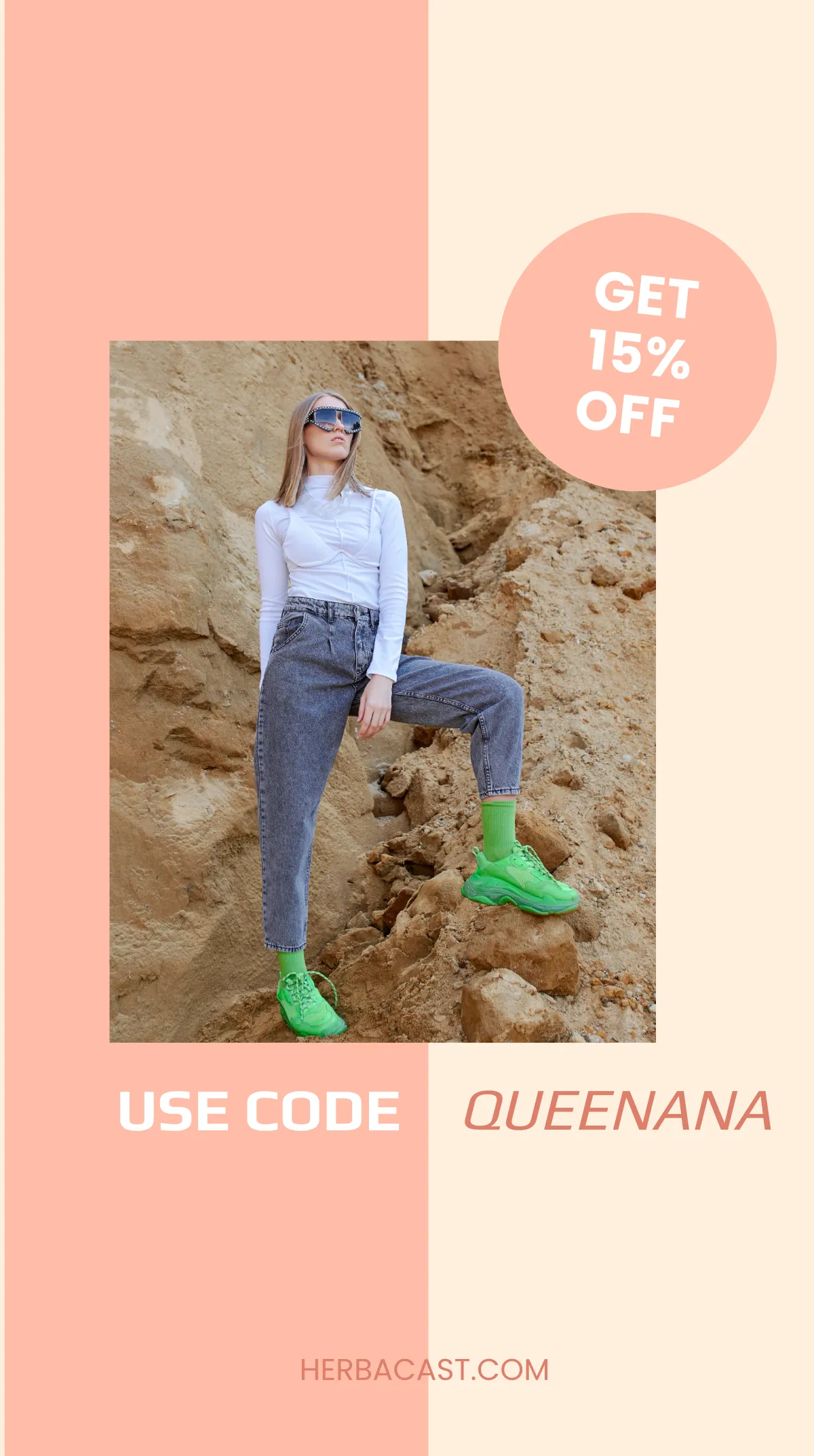 Free Brand Influencer Instagram Story Template to Edit Online