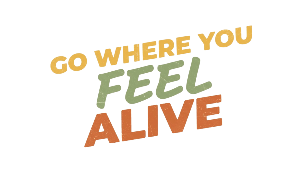 Free Go Where You Feel Alive Bumper Sticker to Edit Online