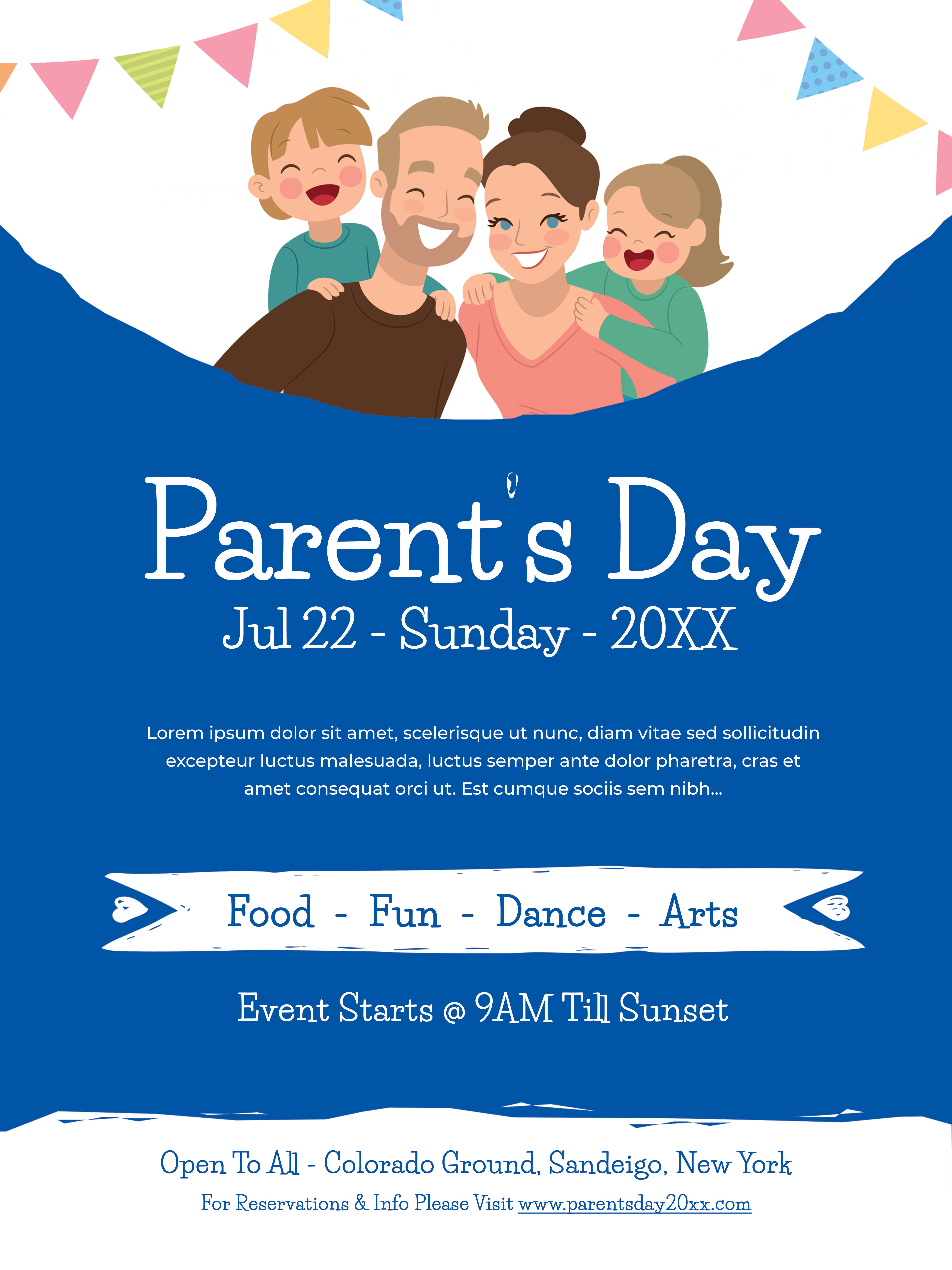 parents day poster