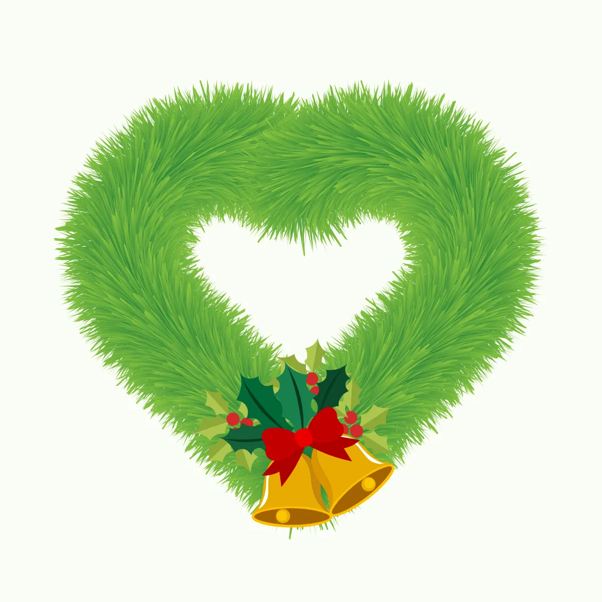 Free Christmas Heart Wreath Clipart Template to Edit Online Free Christmas Heart Wreath Clipart Template to Edit Online