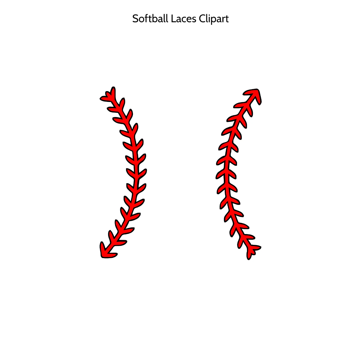 Free Softball Laces Clipart Template to Edit Online Free Softball Laces Clipart Template to Edit Online