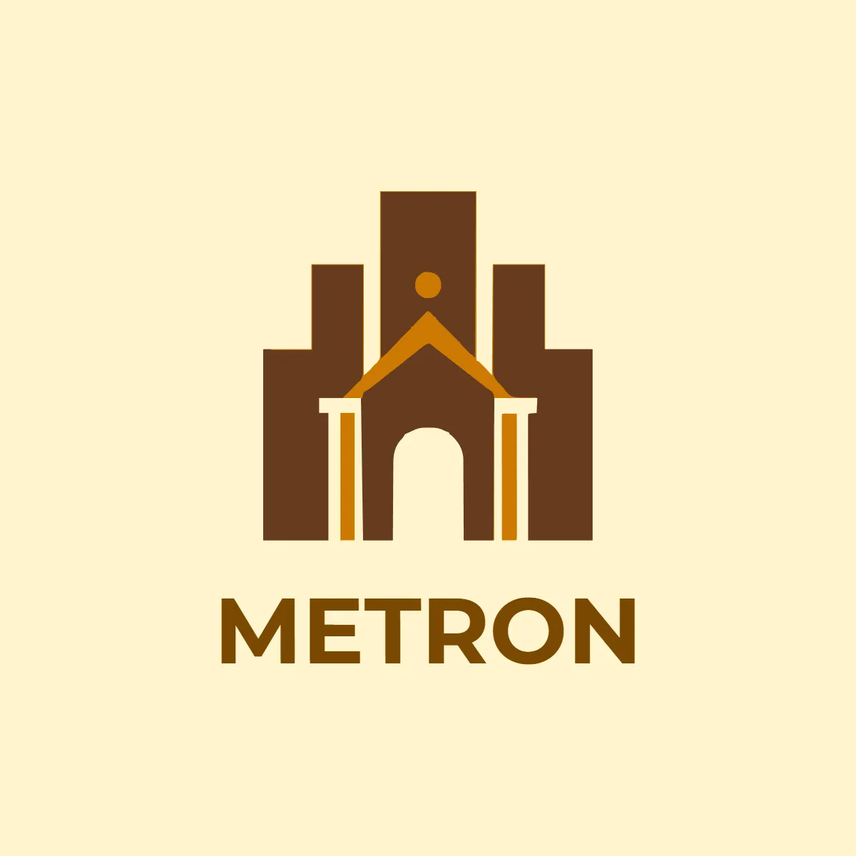 Free Metro Hotel Logo Template to Edit Online