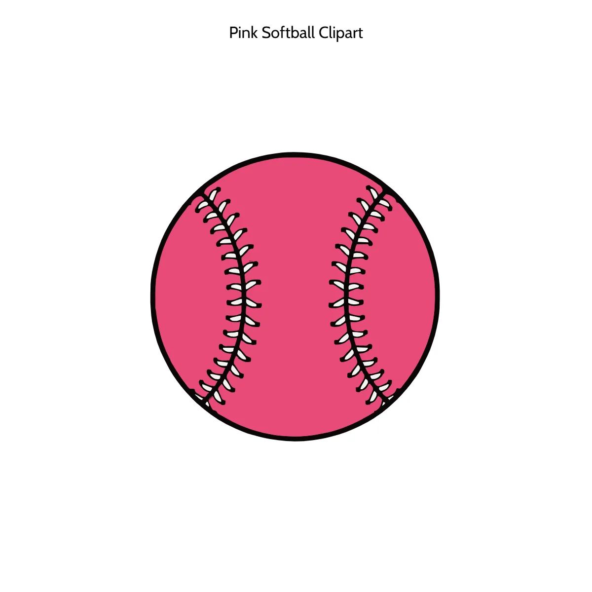 Free Pink Softball Clipart Template to Edit Online Free Pink Softball Clipart Template to Edit Online