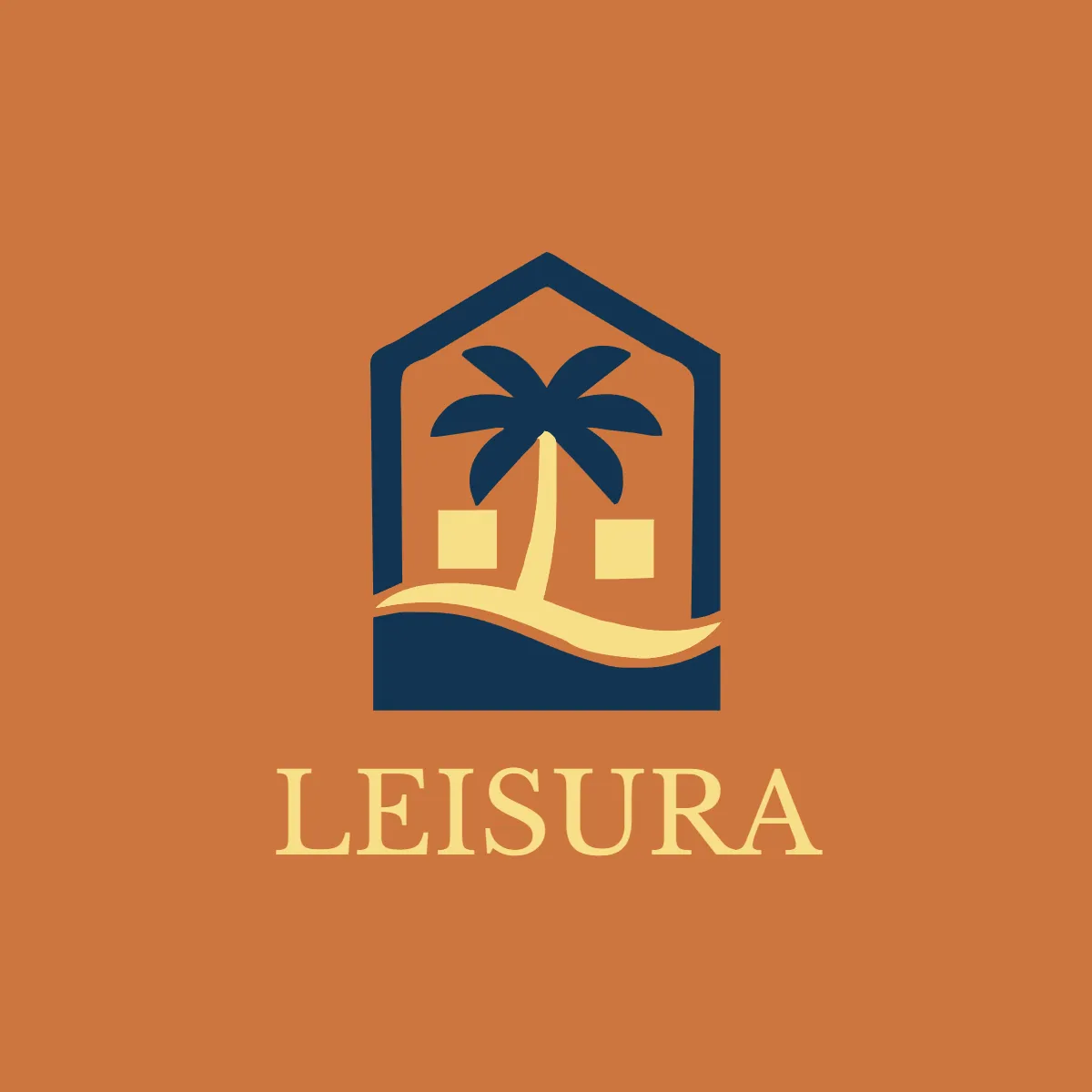 Free Leisure Resort Logo Template to Edit Online