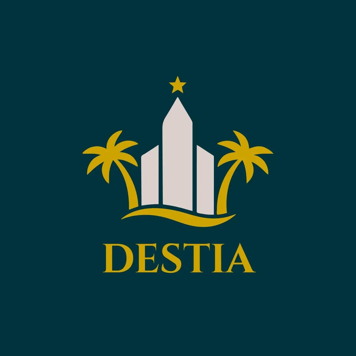 Free Destination Hotel Logo Template to Edit Online