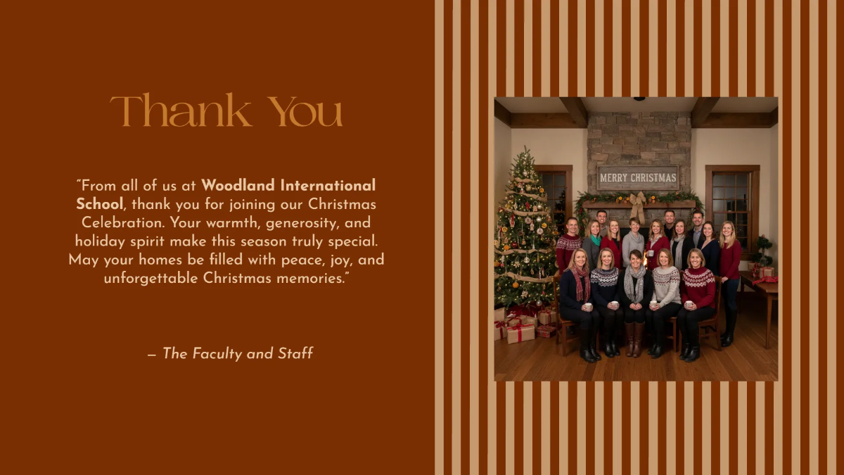 Free Rustic Christmas Presentation Template to Edit Online