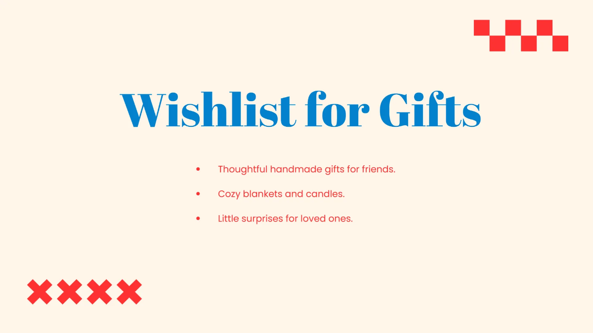 Free Cozy Christmas Presentation Template to Edit Online