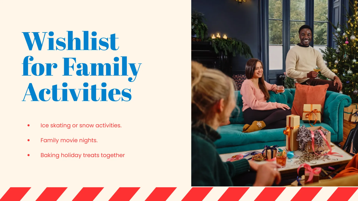 Free Cozy Christmas Presentation Template to Edit Online