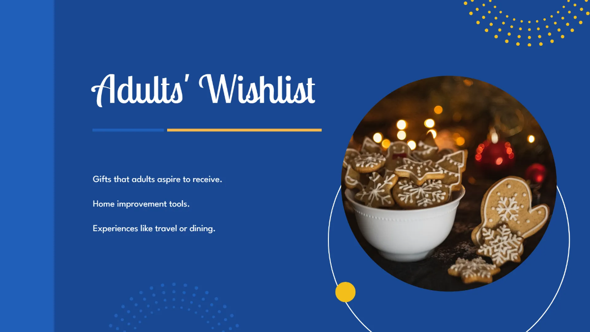 Free Happy Christmas Presentation Template to Edit Online