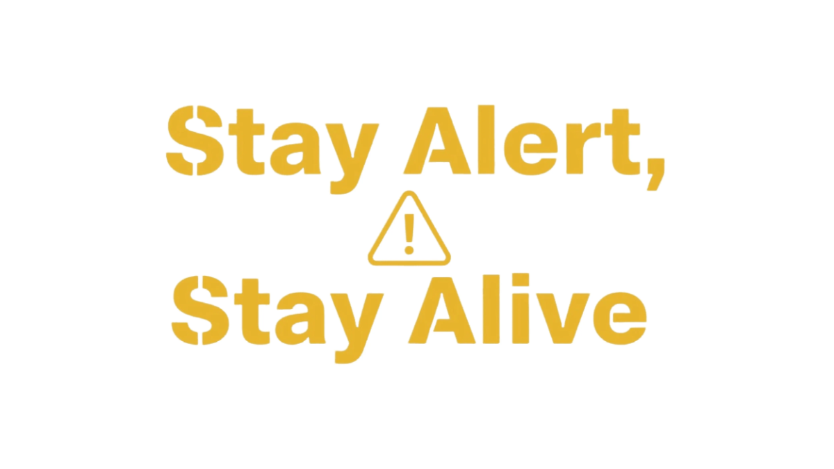 Stay Alert, Stay Alive Bumper Sticker