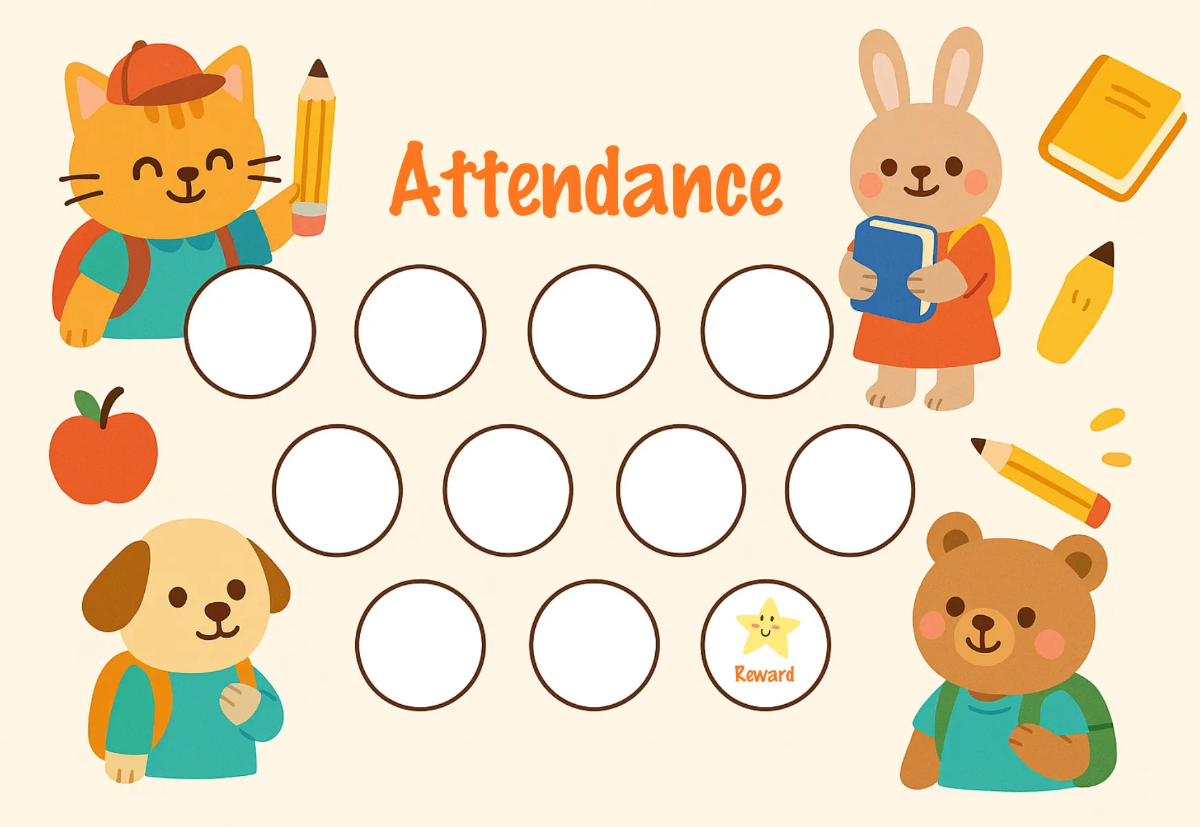Free Kids Attendance Punch Card Template to Edit Online