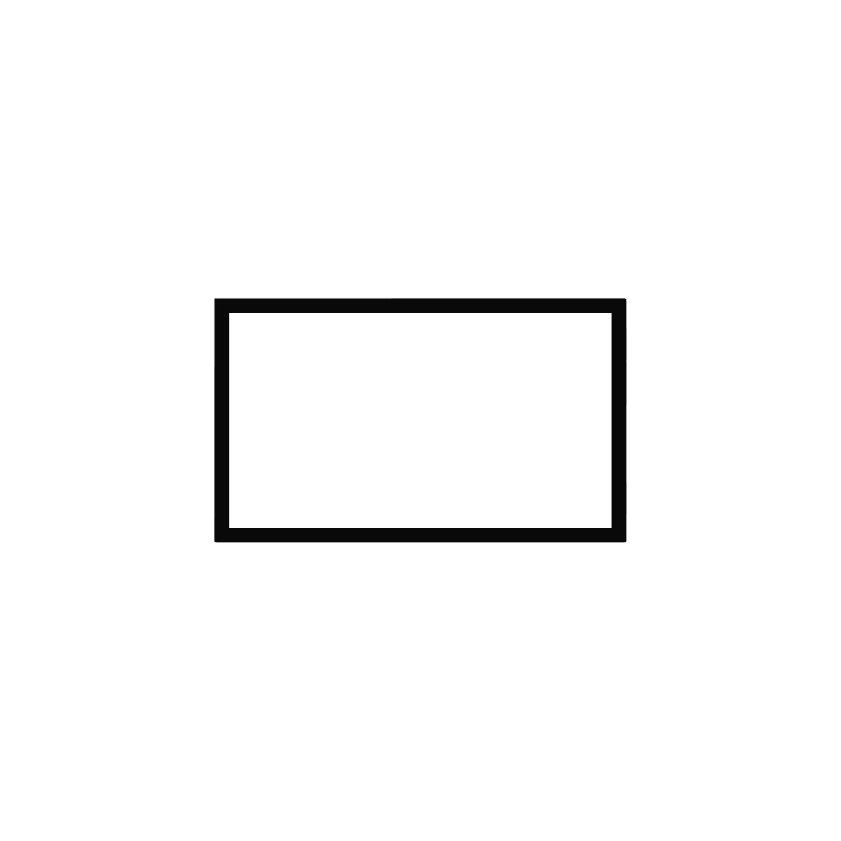Free Rectangle Outline Shape Template to Edit Online