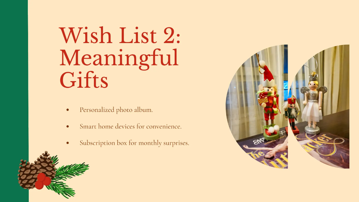 Free Xmas Presentation Template to Edit Online