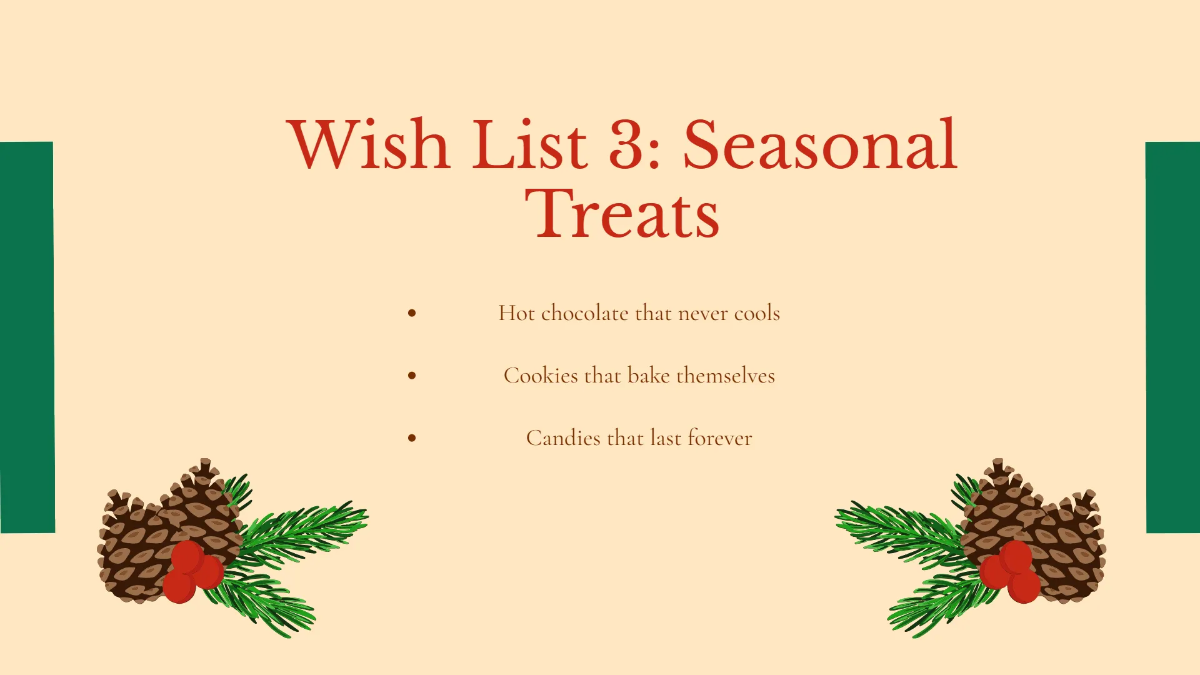 Free Xmas Presentation Template to Edit Online