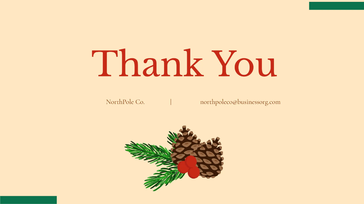 Free Xmas Presentation Template to Edit Online