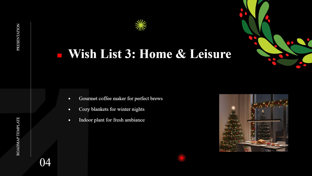 Free Wonderful Christmas Presentation Template to Edit Online