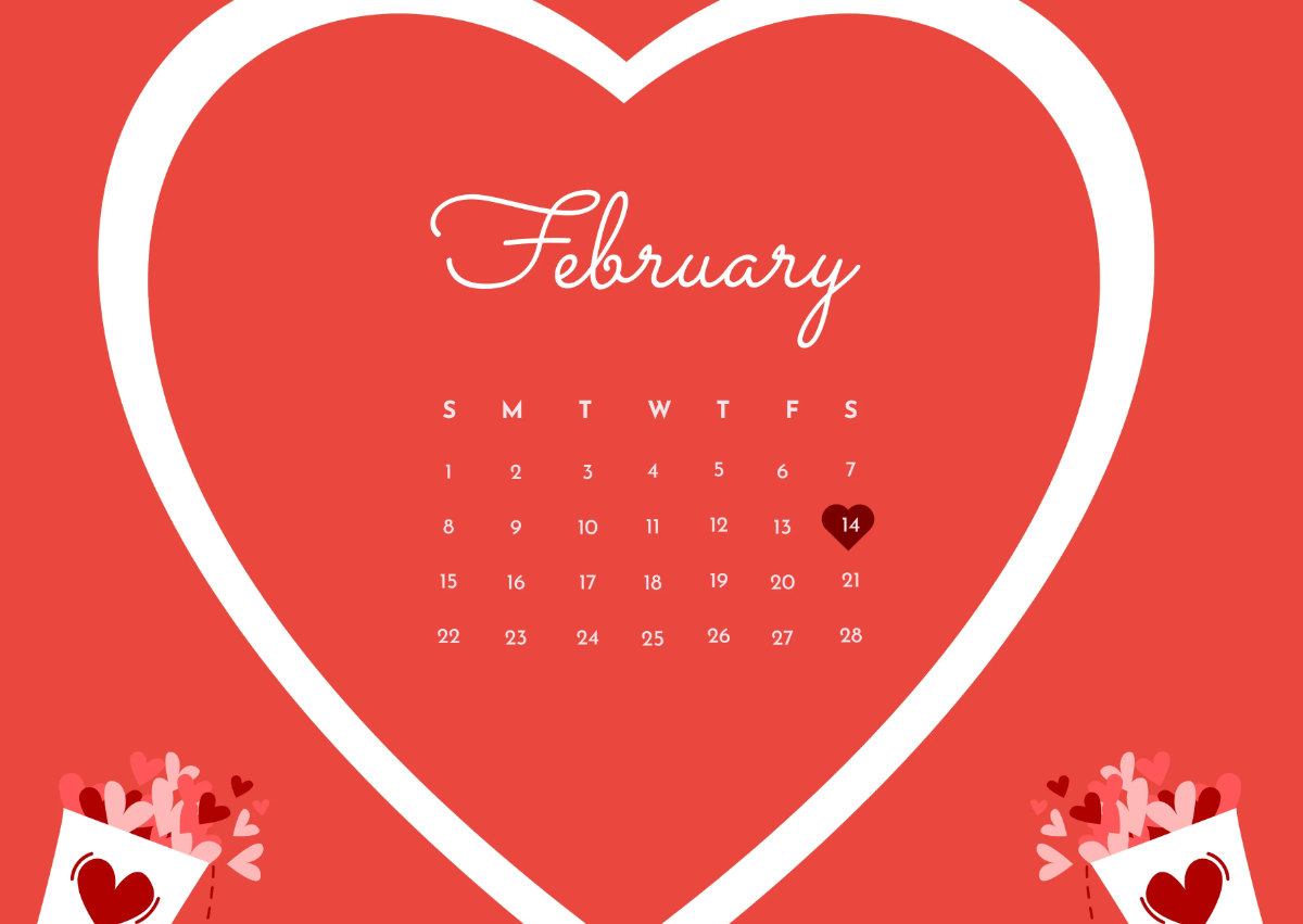 Free February 2026 Holidays Calendar Template to Edit Online Free February 2026 Holidays Calendar Template to Edit Online