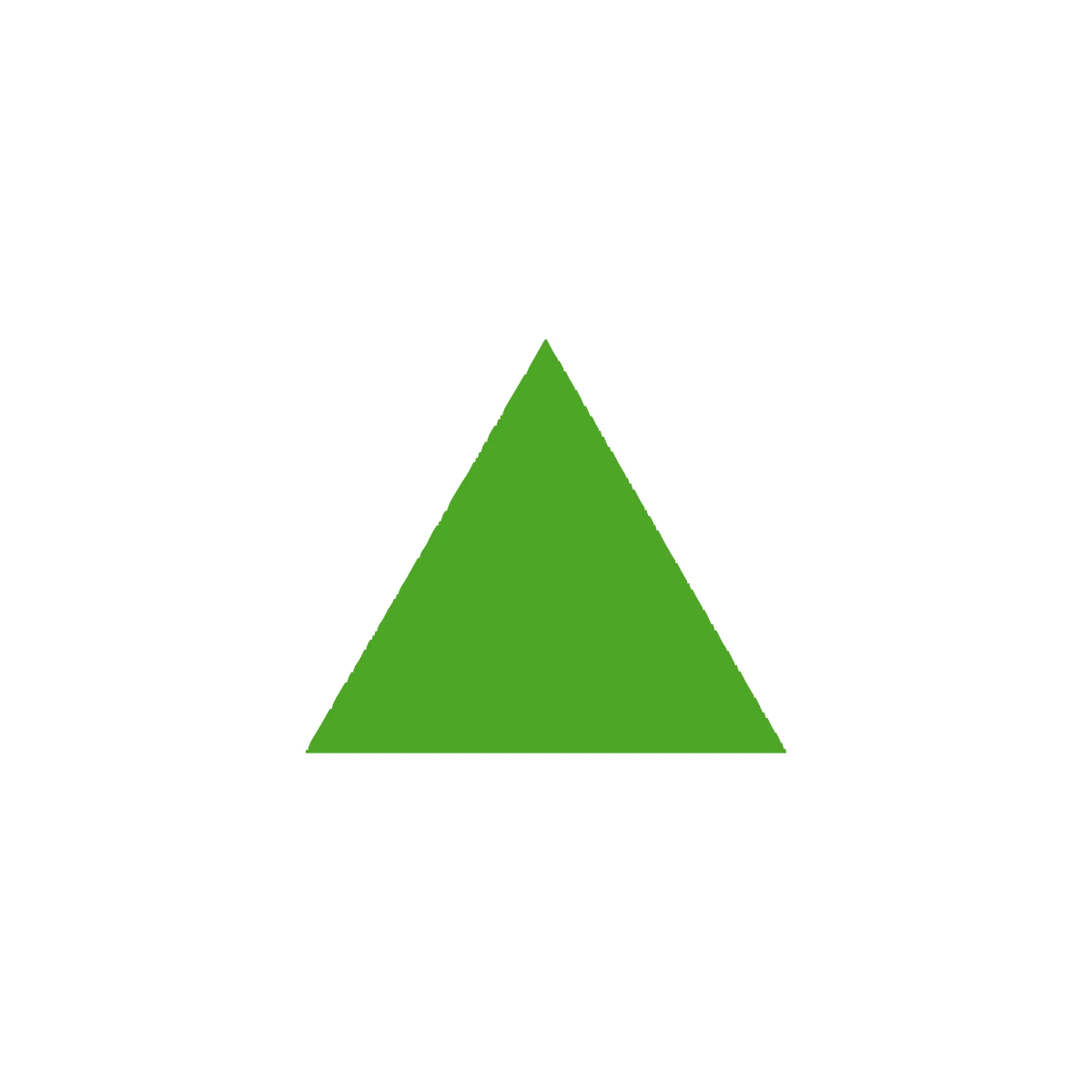 Free Triangle Shape Template to Edit Online