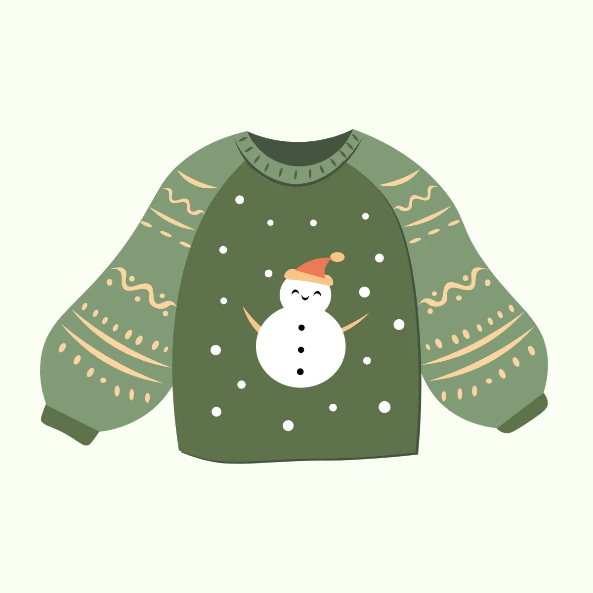 Free Simple Sweater Clipart Template to Edit Online