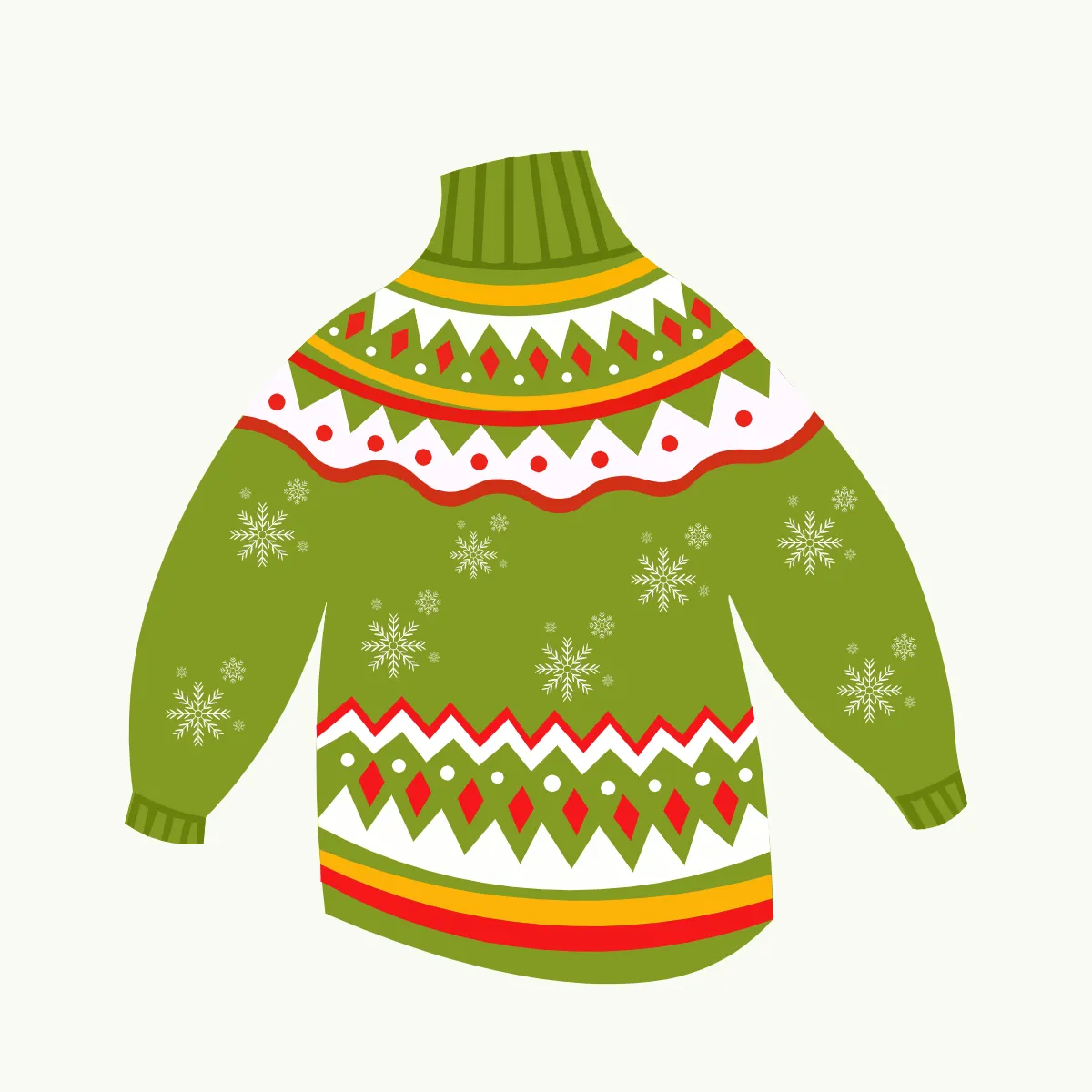 Free Warm Ugly Sweater Clipart Template to Edit Online