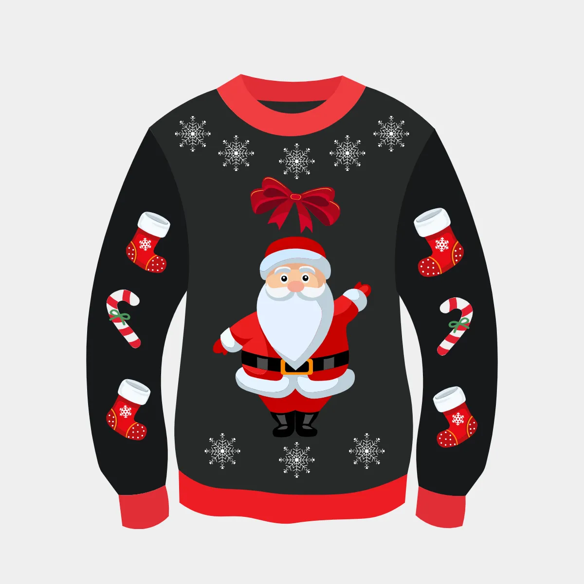 Free Black Ugly Sweater Clipart Template to Edit Online Free Black Ugly Sweater Clipart Template to Edit Online