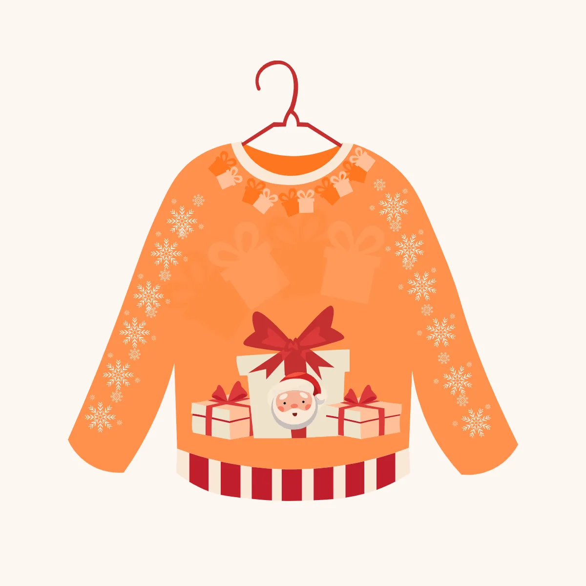 Free Gift Ugly Sweater Clipart Template to Edit Online Free Gift Ugly Sweater Clipart Template to Edit Online