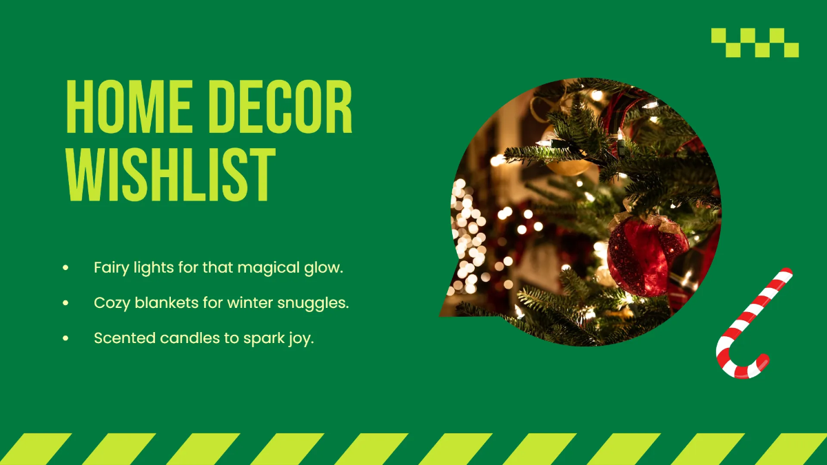 Free Christmas Slides Presentation Template to Edit Online