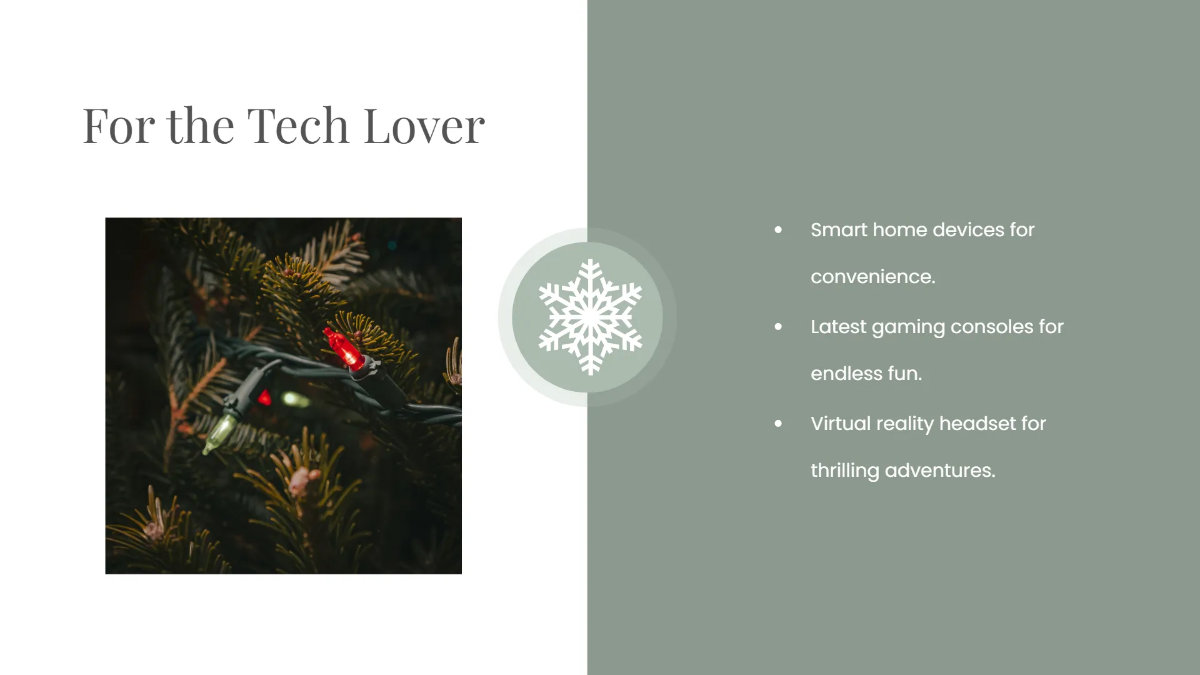 Free Modern Christmas Presentation Template to Edit Online