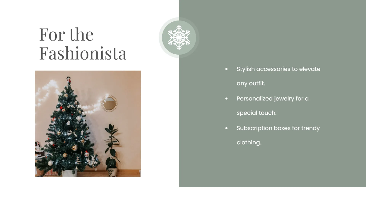 Free Modern Christmas Presentation Template to Edit Online