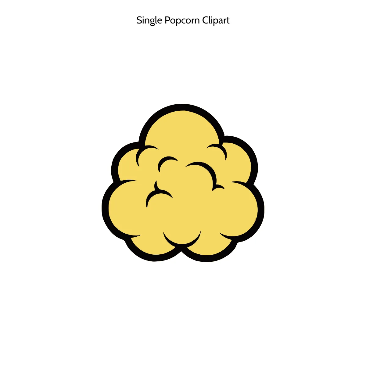 Free Single Popcorn Vector Clipart (PNG, SVG) to Edit Online Free Single Popcorn Vector Clipart (PNG, SVG) to Edit Online