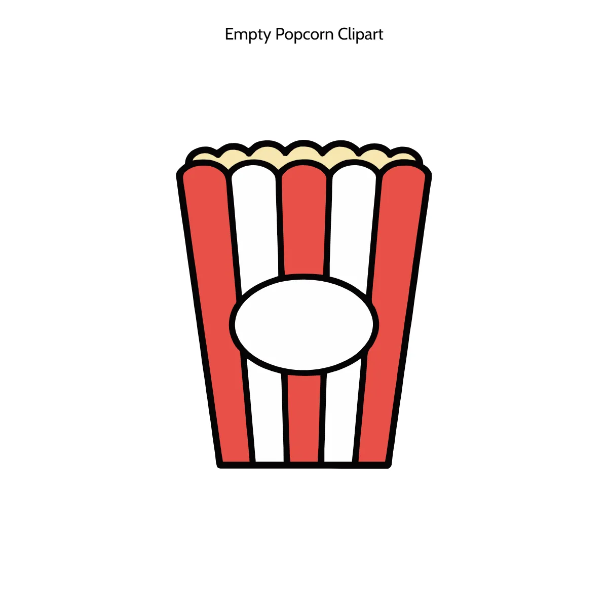 Free Empty Popcorn Vector Clipart (PNG, SVG) to Edit Online Free Empty Popcorn Vector Clipart (PNG, SVG) to Edit Online