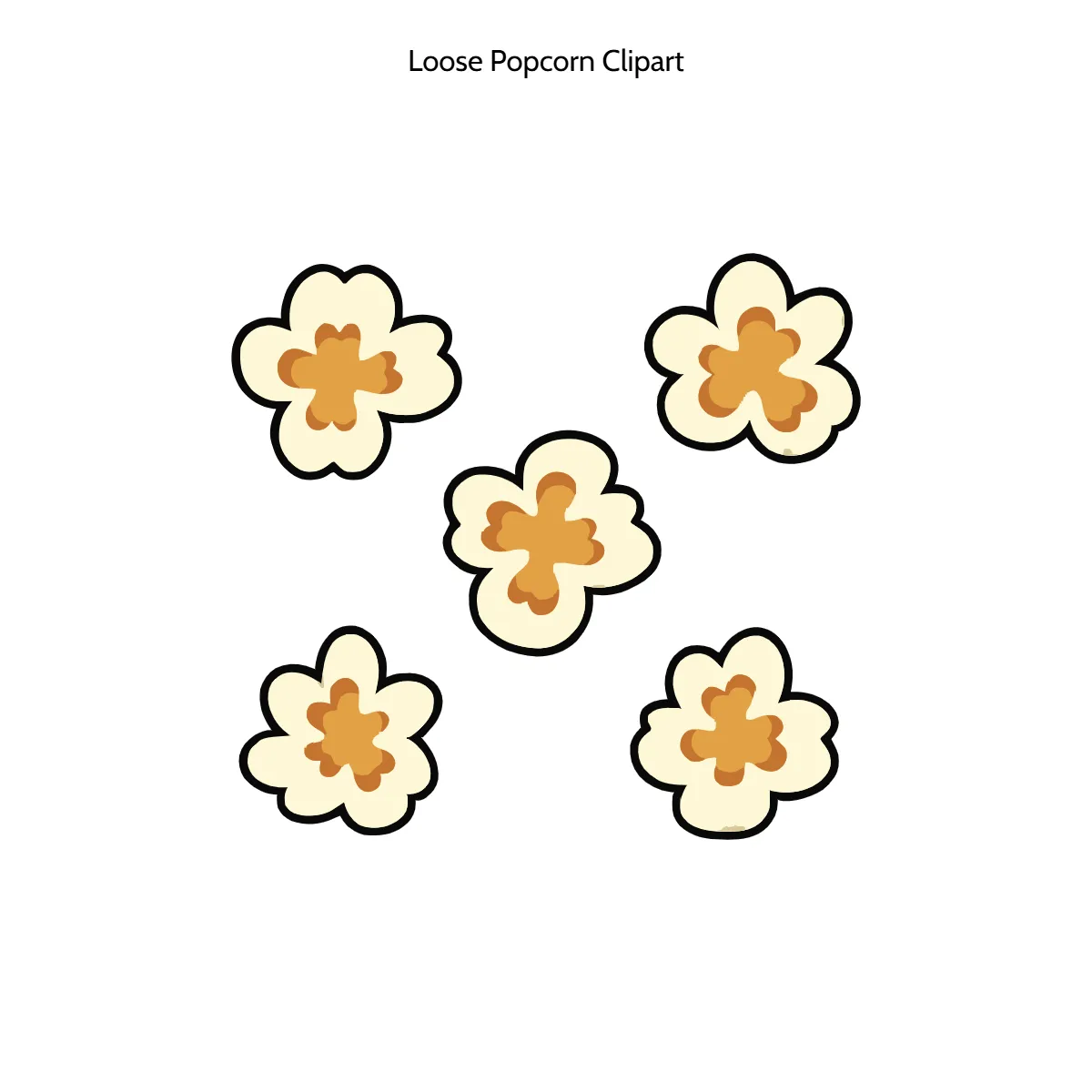 Free Loose Popcorn Vector Clipart (PNG, SVG) to Edit Online Free Loose Popcorn Vector Clipart (PNG, SVG) to Edit Online